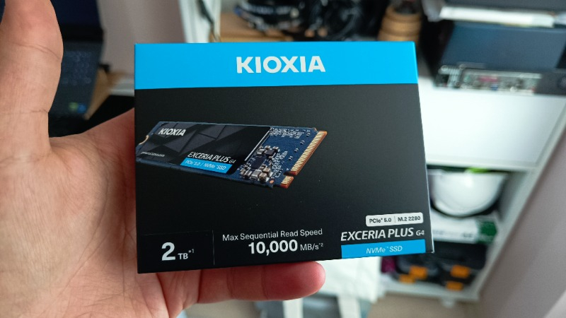 Kioxia Pcıe M2 2tb Exceria Plus Gen5 SSD 10.000/8.200