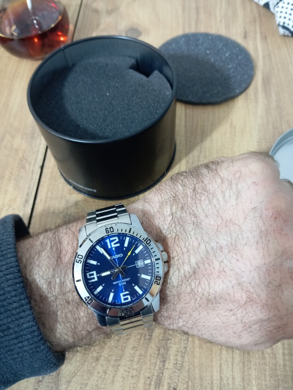 Casio Casıo MTP-VD01D-2BVUDF Erkek Kol Saati