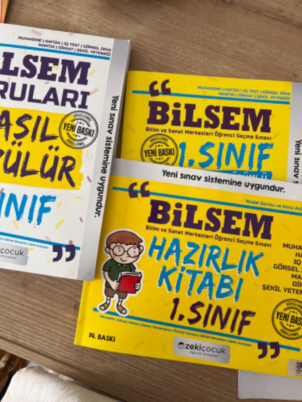 Zeki Çocuk - Bilsem 1. Sınıf Seti