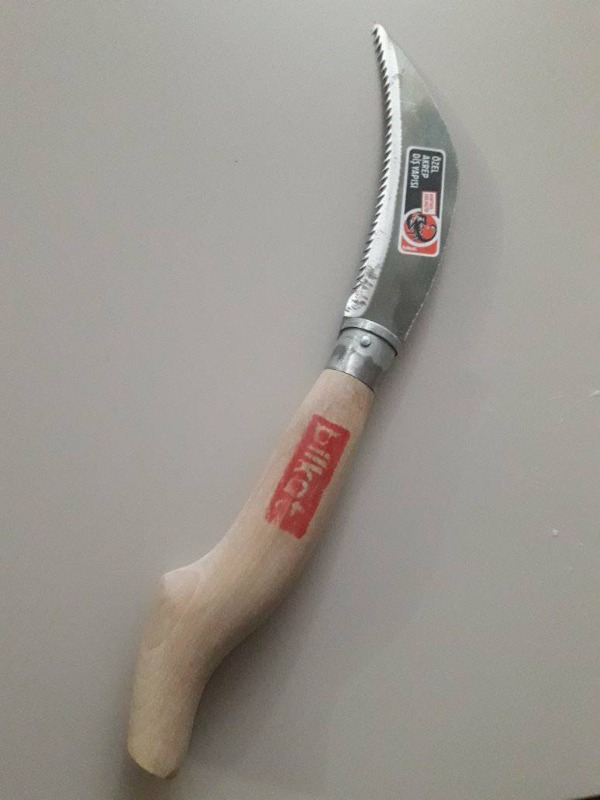 Badem10 Bilkat Katlanır Akrep Dişli Bağ Ayçiçek Budama Bıçkısı 28 cm