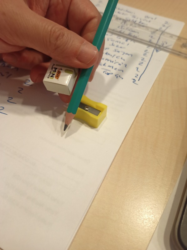 BIC Kurşun Kalem + Silgi + Kalem Traş