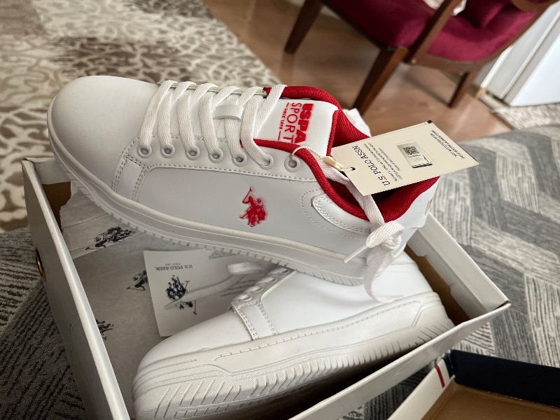 U.S. Polo Assn. Marlon Glb 4fx Beyaz Kadın Sneaker