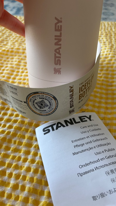 Stanley Iceflow Flip Straw Su Termosu 1.06 lt Çift Katmanlı İzolasyonlu Paslanmaz Çelik Hacim 1.6 lt