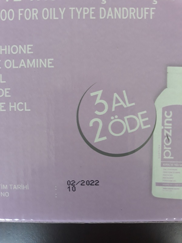Prozinc Arındırıcı Şampuan Yağlı Ve Kepekli Saçlar Için Günlük Kullanım Şampuanı 3x300ml