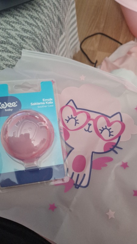 Wee Baby Emzik Saklama Kutusu Pembe