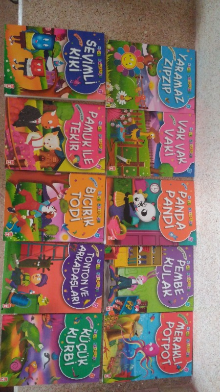 Mini Masallar Seti 1 (10 Kitap) - Müjgan Şeyhi