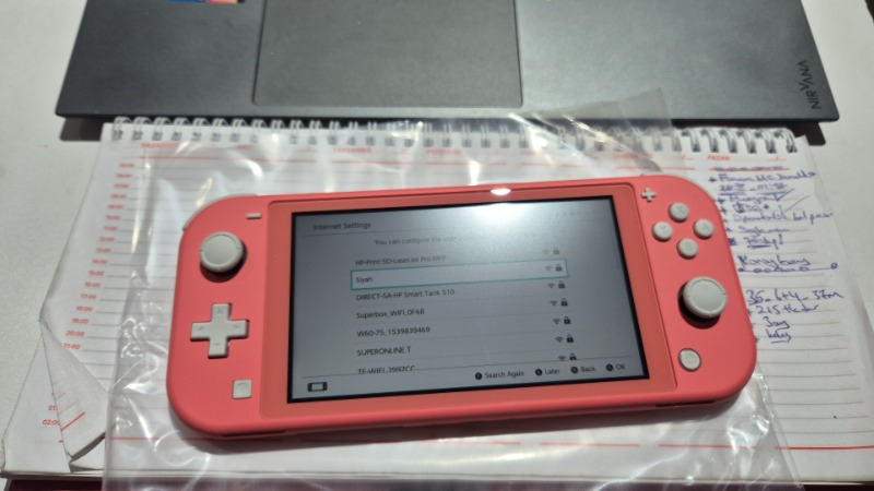 Nintendo Switch Lite Konsol Pembe - G