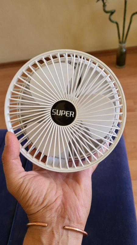 Robeve Masaüstü Vantilatör Şarjlı Vantilatör Yükselebilen Fan Vantilatör Soğutucu Fan Klima Serinletici Fan 3 Kademeli Hız Ayarı Vantilatör