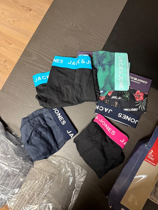 Jack & Jones Karışık 5'li Boxer Paketi - Tyler
