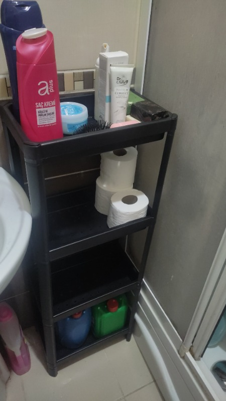 Omaş Shelf Unit 4 Katlı Raf Ünitesi