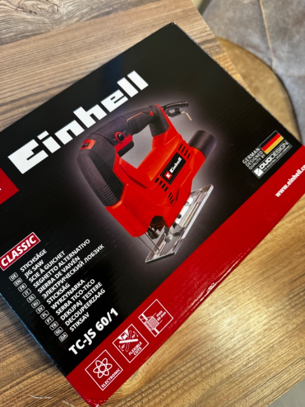 Einhell TC-JS 60/1, Dekupaj Testere
