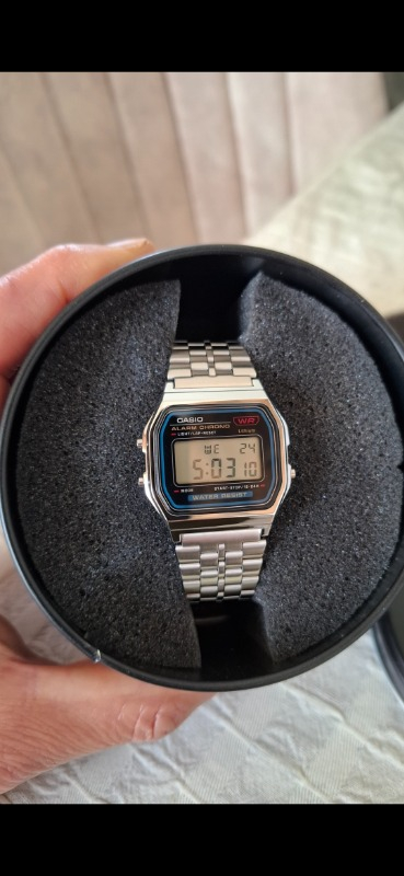 Casio kol saati A168WA-1WDF