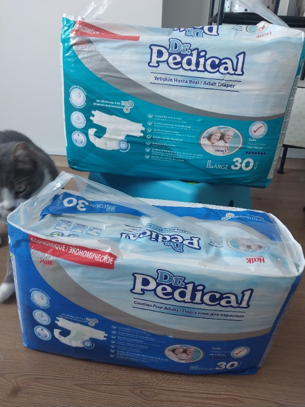 Dr. Pedical Yetişkin Hasta Bezi Large 30'lu