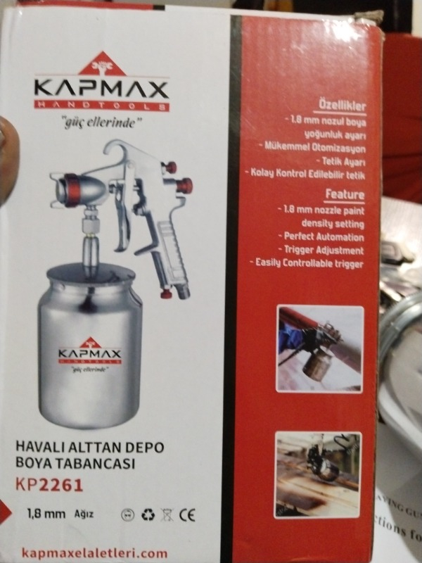 Master Boya Tabancası Alttan Depolu 1.8 mm