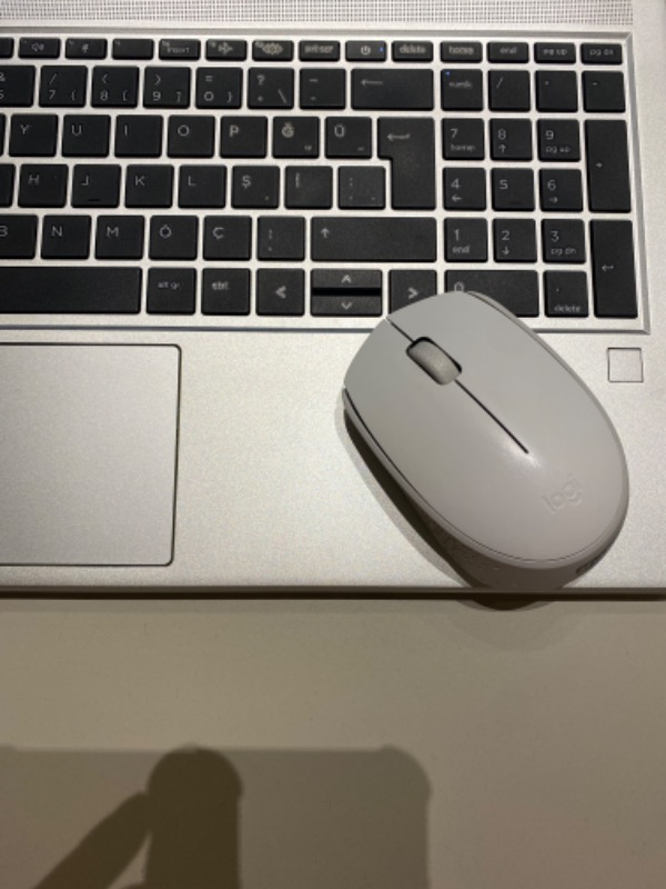 Logitech M171 USB Alıcılı Kablosuz Kompakt Mouse - Beyaz