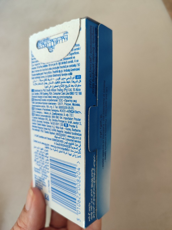 Oral-B Süper Diş İpi - Diş Teli ve Köprü Temizliği İçin Sert Uçlu, Süngerimsi ve Normal İp, 50 Adet