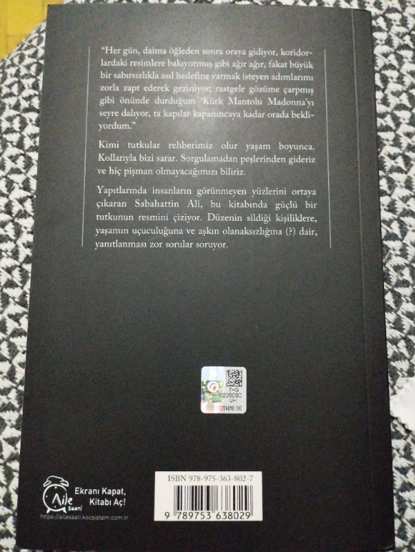 Kürk Mantolu Madonna - Sabahattin Ali
