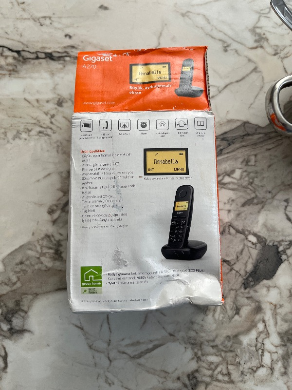 Gıgaset A270 Dect Telsiz Telefon - Siyah