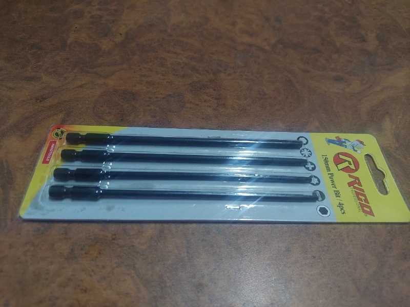 Rico Torx Bits Set - Çok Uzun 150Mm, 4 Parça