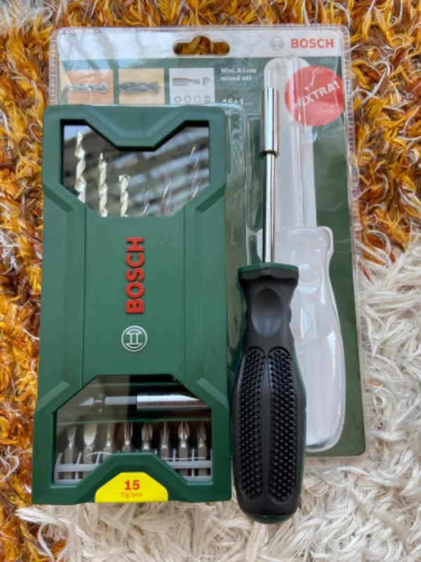 Bosch X-Line 15+1 Vidalama&matkap Ucu Seti