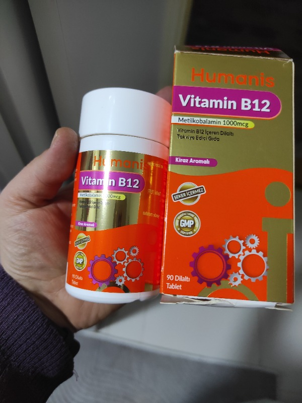Humanis B12 Dilaltı 90 Tablet