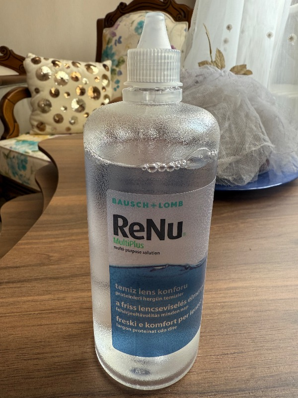 ReNu Çok Amaçlı Lens Solüsyonu 360 ml Temizler, Dezenfekte Eder ve Durular