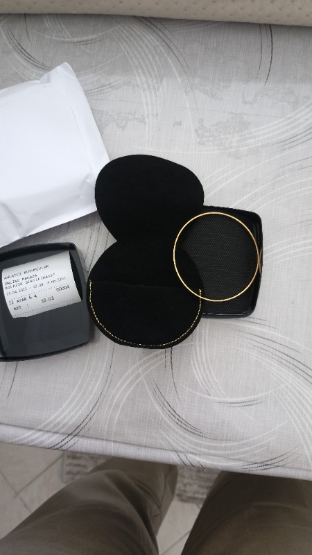 Ahlatcı 10 gr 22 Ayar 3 Mm Kibrit Çöpü Bilezik