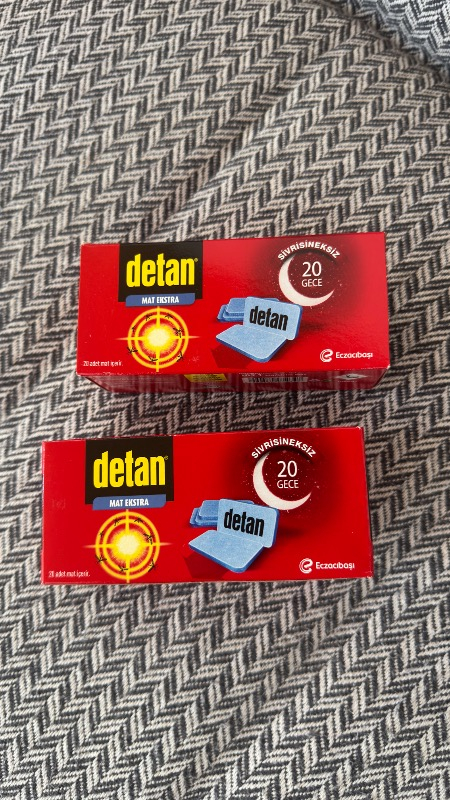 Detan Süper Mat Cihaz Sinek Kovucu + 10 Yedek