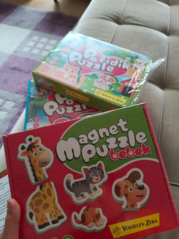 İlk Magnet Puzzle 12 - 36 ay