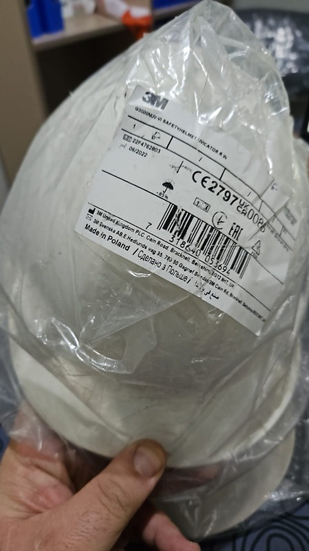 3m G3000 Peltor Beyaz Havalandırmalı Vidalı Baret