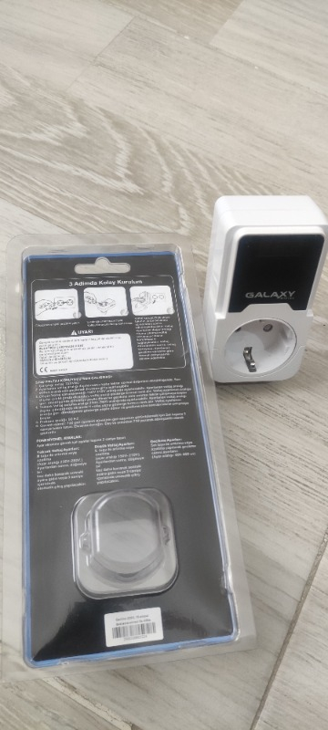 Galaxy Energy S220 16A Ayarlanabilir Voltaj Koruyucu