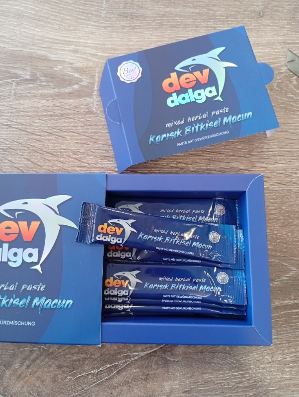 Dev Dalga Epimedyumlu Macun | 12'li Stick | Bitkisel Performans Takviyesi (12x12g)