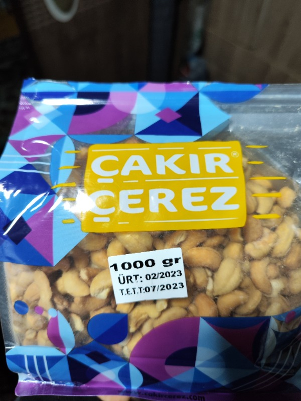 Çakır Çerez Kavrulmuş Kaju 1 kg