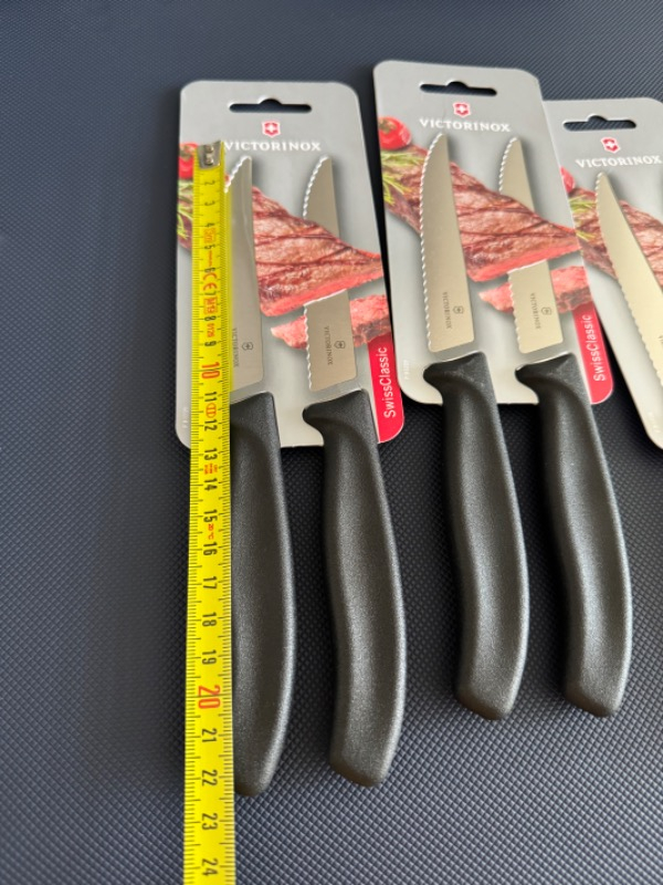 Victorinox Biftek ve Pizza Bıçağı Blisterli 12CM 2ADET