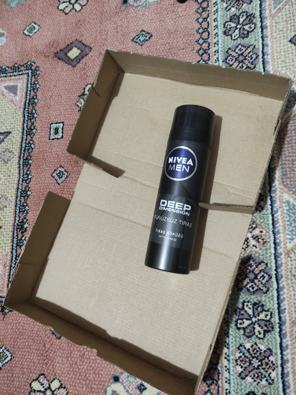 NIVEA Men Deep Dimension Tıraş Köpüğü 200ml,Kusursuz Tıraş