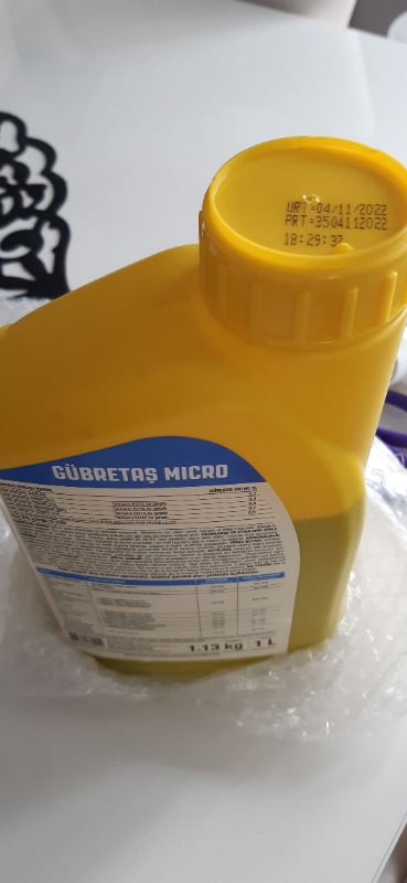 Gübretaş Micro Sıvı Yaprak Gübresi 1 lt