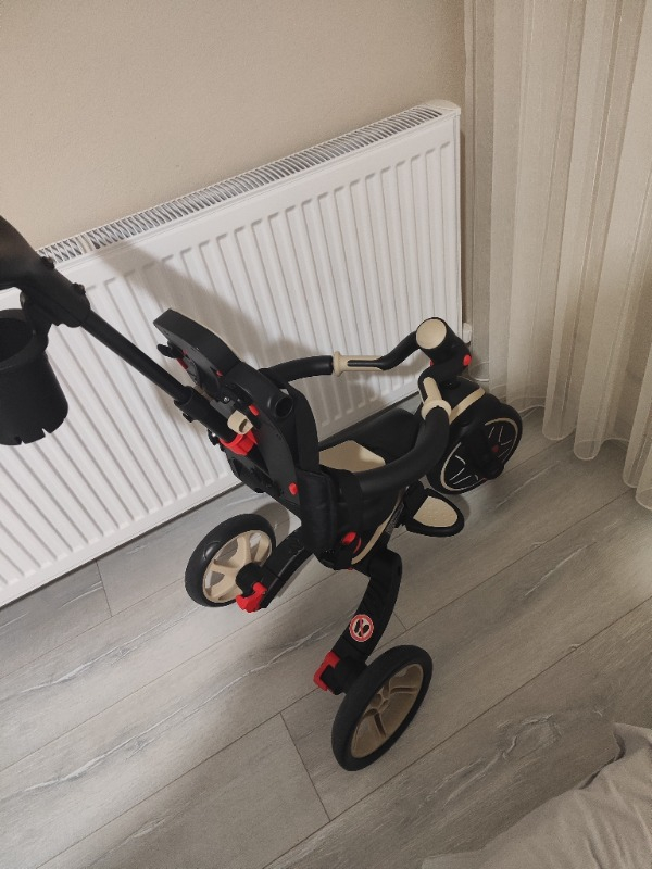 Globber Explorer 4in1 Katlanabilir Bisiklet - Koyu Bej