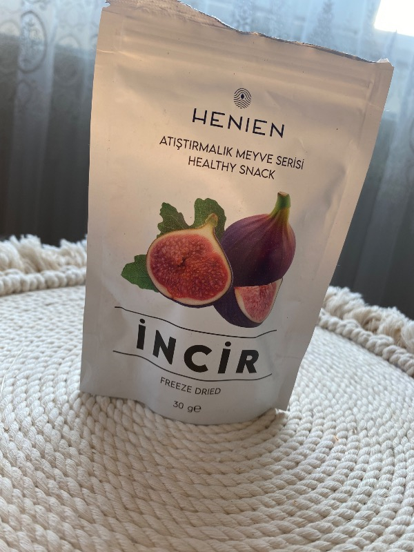 Henien Dondurularak Kurutulmuş İncir 30 Gr - Koruyucu ve Katkı Maddesi İçermeyen Freeze Dried İncir