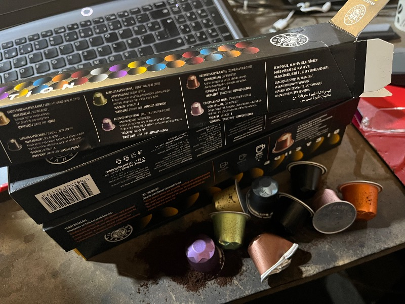Kahve Dünyası Selection Kapsül Kahve 10'lu Kutu Vanilya Aromalı 1 Adet Premium Tat Deneyimi