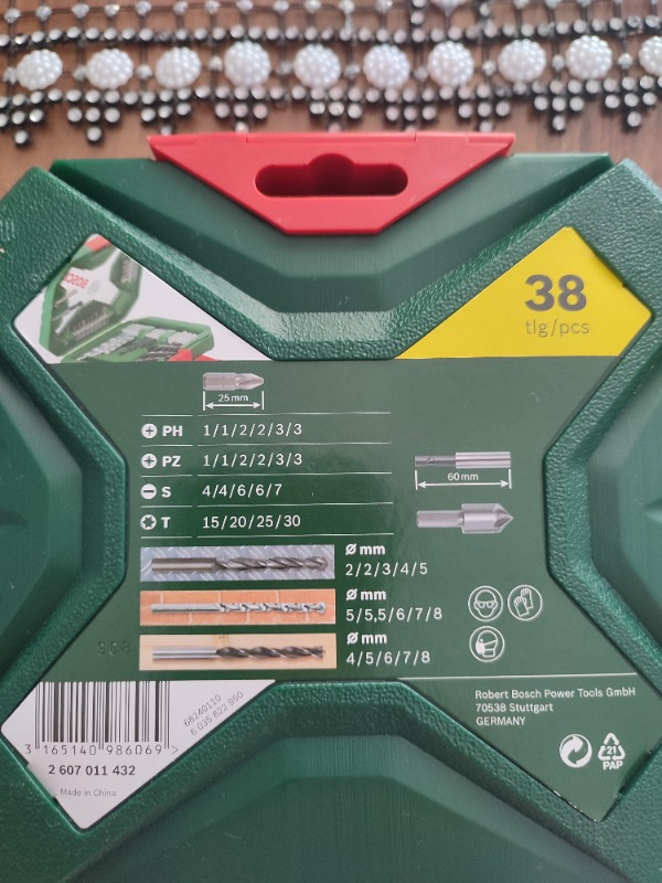 Bosch X-Line 38'li Karışık Aksesuar Seti