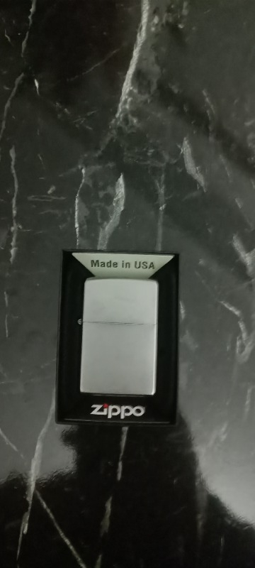 Zippo Reg Satin Chrome Çakmak