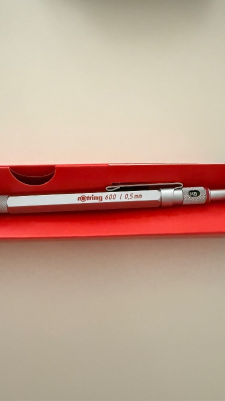 Rotring 800 Mekanik Kurşun Kalem, Krom 0.5 mm