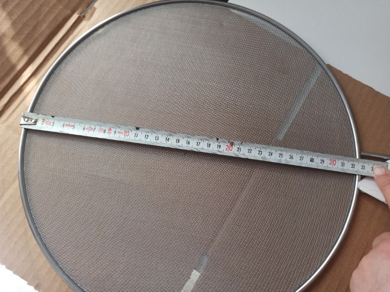Ikea Klockren Kulplu Yağ Sıçratmaz Paslanmaz Çelik 34 Cm.