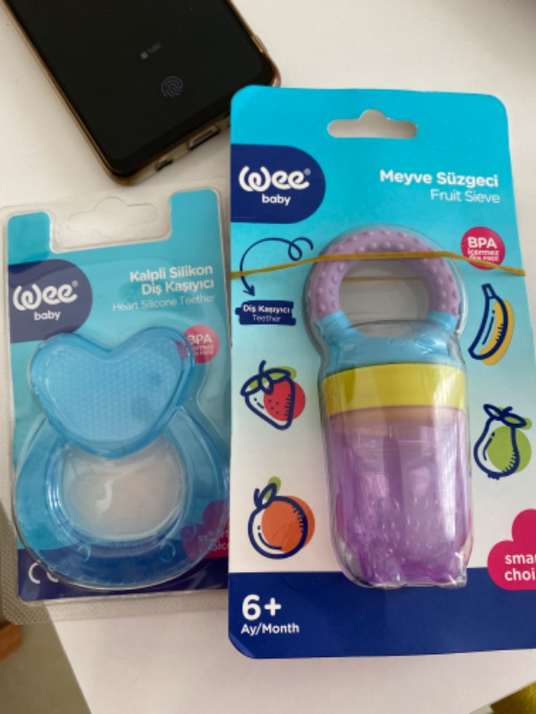 Wee Baby 912 Kalpli Silikon Diş Kaşıyıcı