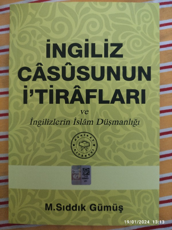 İngiliz Casûsunun İ`Tirafları