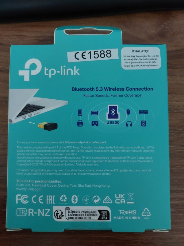TP-LINK UB500, Bluetooth 5.0 Mini USB Adaptör