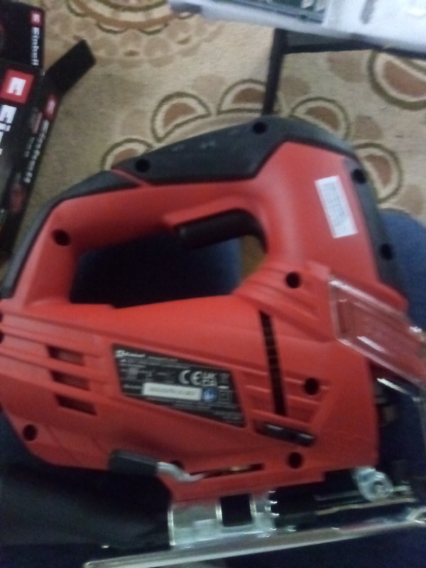 Einhell Dekupaj Testere TC-JS 85 (620 W, 20 mm kesme yüksekliği, ahşapta 85 mm, çelikte 8 mm kesim derinliği, maksimum 3000 d/d, toz üfleme fonksiyonu, paralel durdurucu) - 4321140