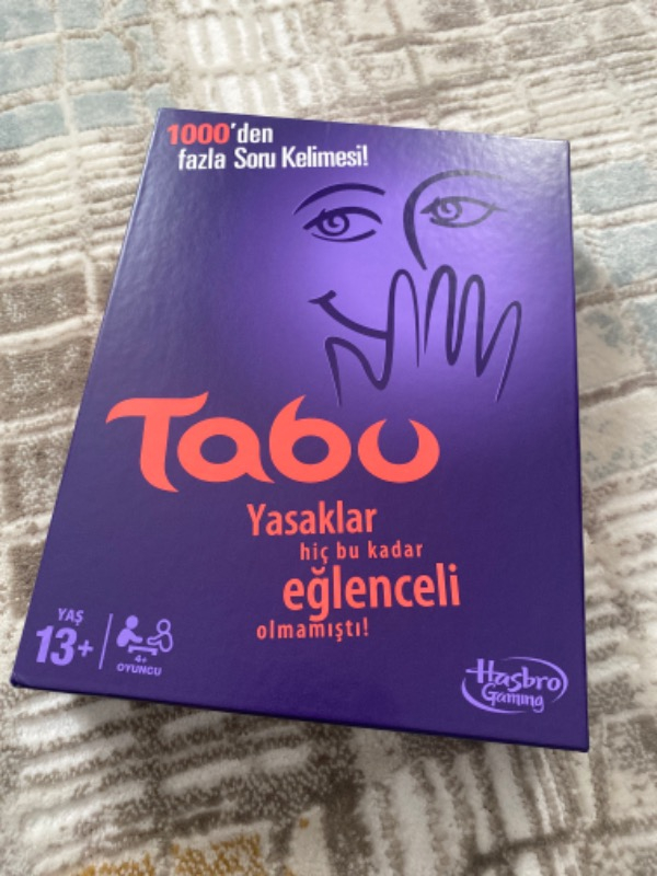 Tabu 13 Yaş Üstü 4+ Kişilik Kutu Oyunu