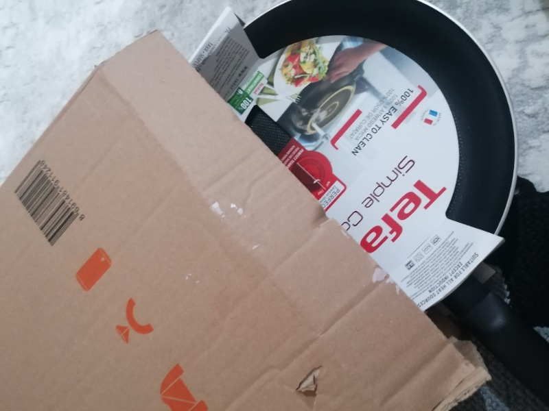 Tefal B55606 Titanyum 1X SimpleCook Tava 28 cm - 2100118537