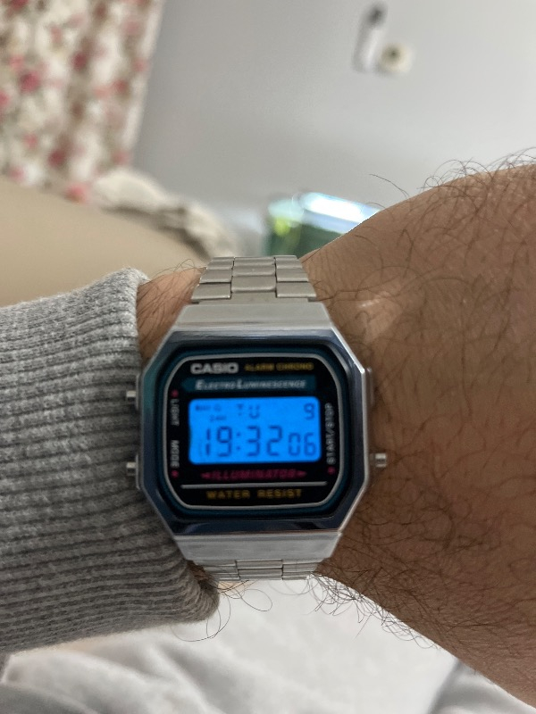 Casio RETRO A168WA-1WDF Kol Saati